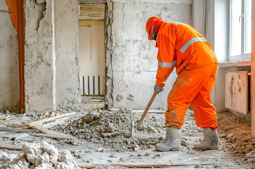 Nettoyage fin de chantier à La Réunion